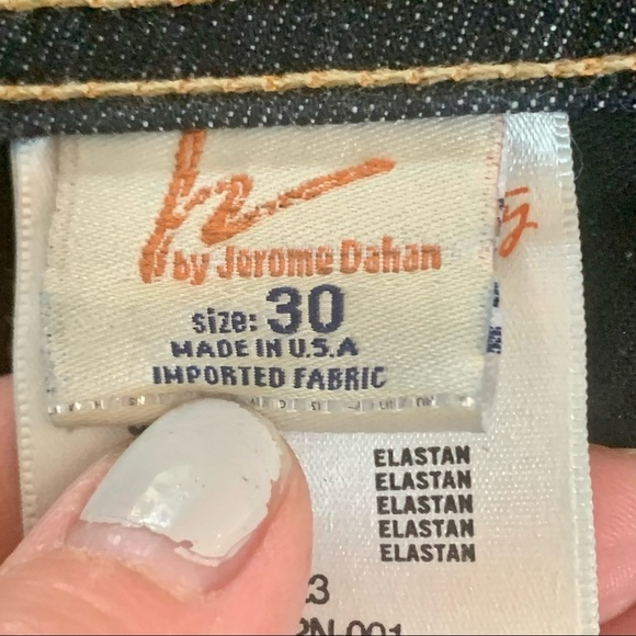 CITIZENS OF HUMANITY Ingrid #002 Stretch Denim Raw Hem Shorts Size 30 - Picture 4 of 16